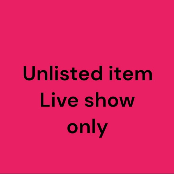 Unlisted item for live shows only!FINAL SALE. - Picture 3 of 3